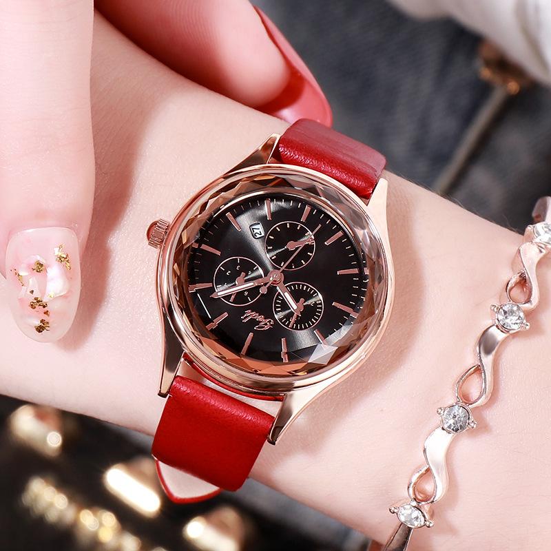 Casual Women's Student Quartz Calendar Wrist Watch 1