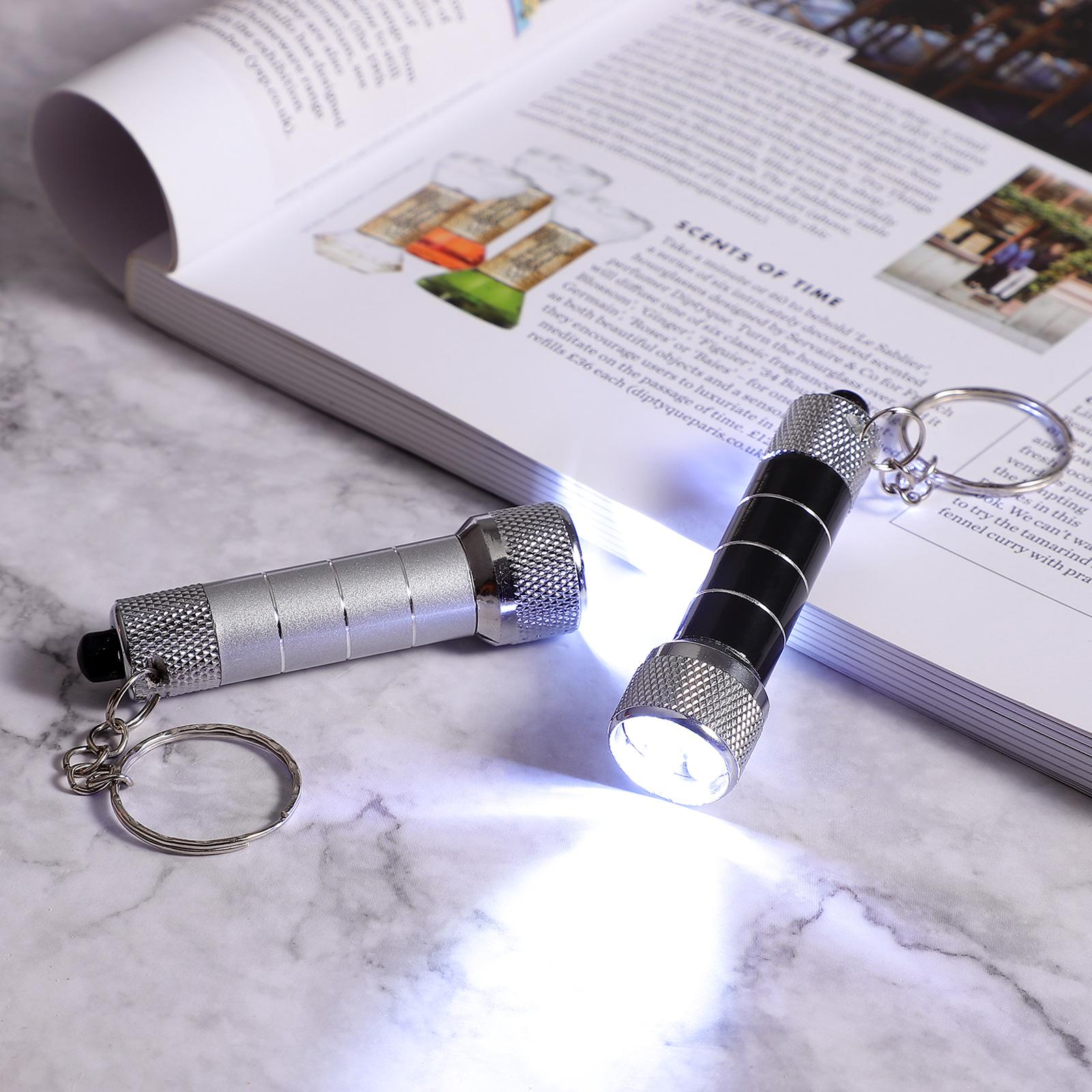 Mini Keychain Light Emergency Night Light Camping Flashlight Portable LED Torch Aluminum Keyring 1