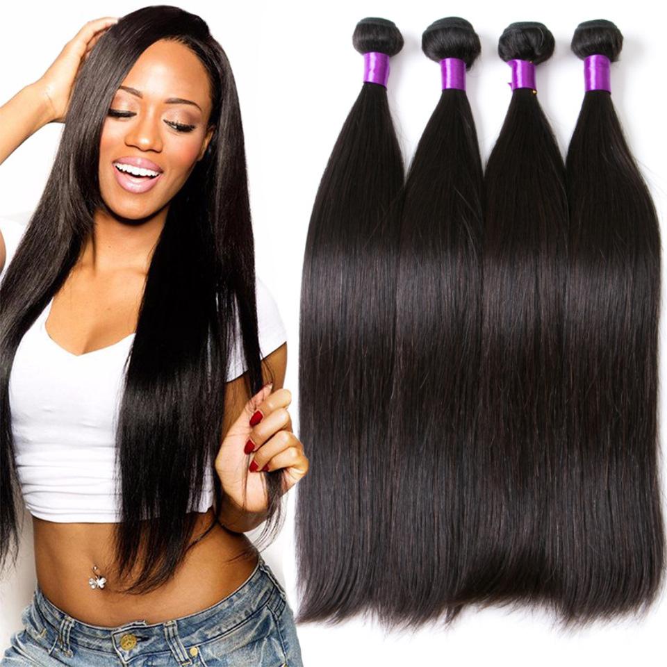 Human hair straight hair Brazilin human straight hair Brazil hot sale natural color 2