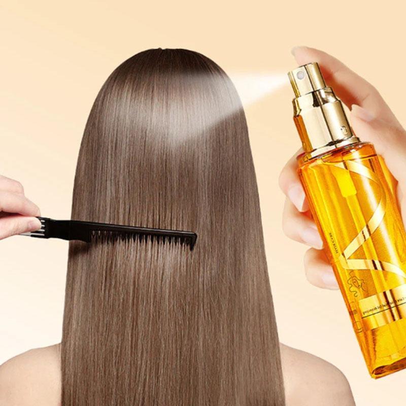Perfume Soft Hair Care Essential Oil To Improve Dry And Frizz Wash-free Anti-static Spray 7
