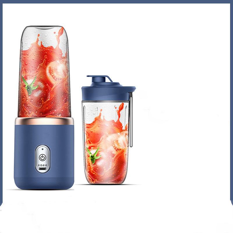 6blade Portable Blender Mini Juicer Cup Extractor Smoothie USB Charging Fruit Squeezer Blender Food Mixer Ice Crusher Portable Juicer Machine 8