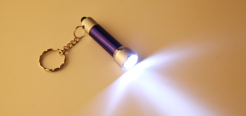 Mini Keychain Light Emergency Night Light Camping Flashlight Portable LED Torch Aluminum Keyring 13