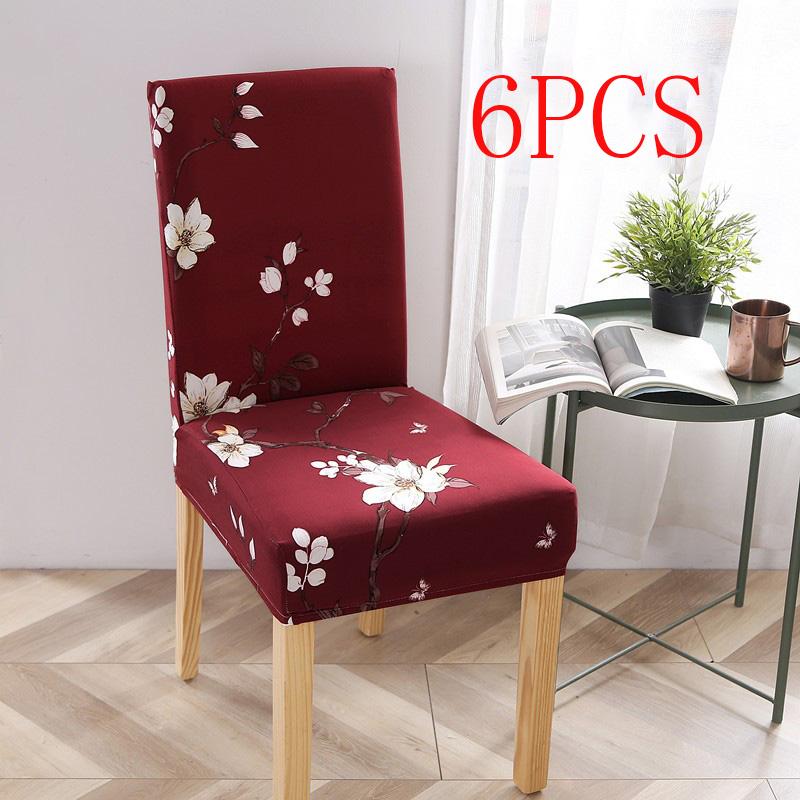 Stretch Elastic Chair Covers For Wedding Dining Room Office Banquet Housse De Chaise Chair Cover 12