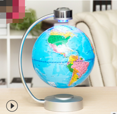 8 inch globe magnetic suspension office decoration company gift novelty creative birthday gift 1