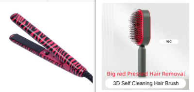 Self Cleaning Hair Brush For Women One-key Cleaning Hair Loss Airbag Massage Scalp Comb Anti-Static Hairbrush 42