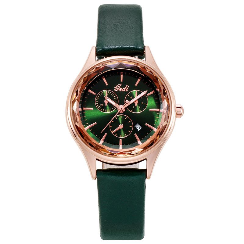 Casual Women's Student Quartz Calendar Wrist Watch 2