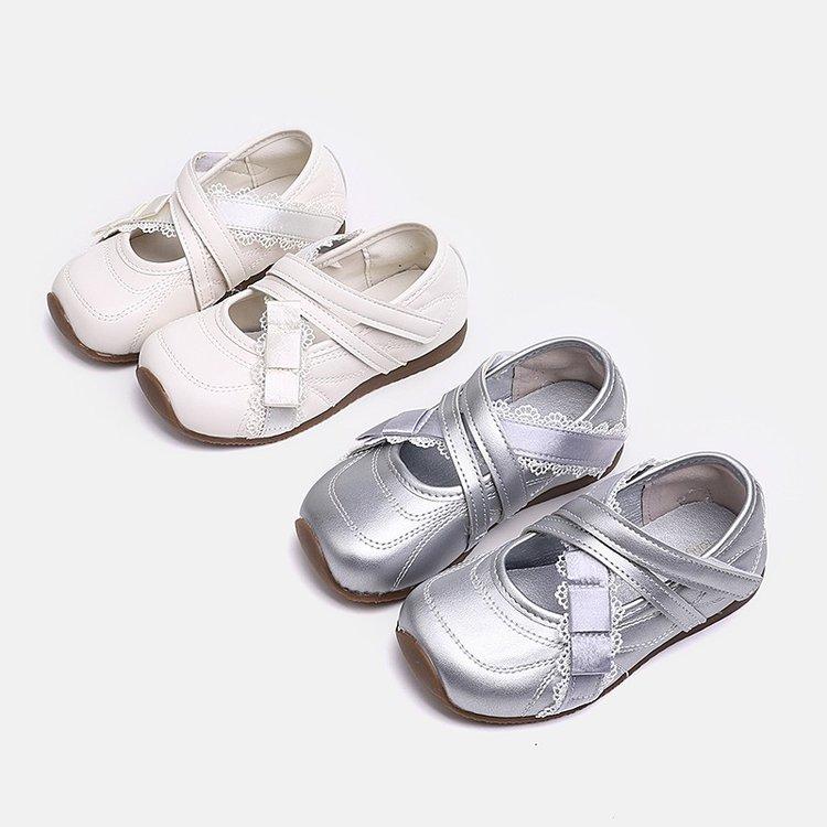 Sweet Style Mary Jane Shoes, French Square Toe Cross Strap Princess Shoes, Fashionable And Versatile Single Shoes 2