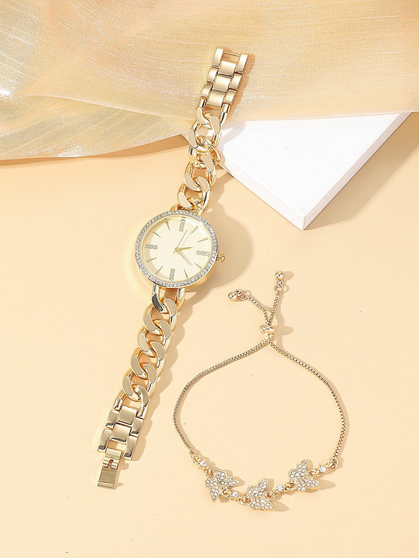 Women's Wrist Watch Simple Thin Strap Bracelet Watch 8