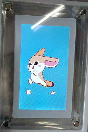 Digital Picture Frame Acrylic Video Player Digital Photo Frame Vertical Display With 1GB And Battery Type C Video Frame Gift For Loved 1