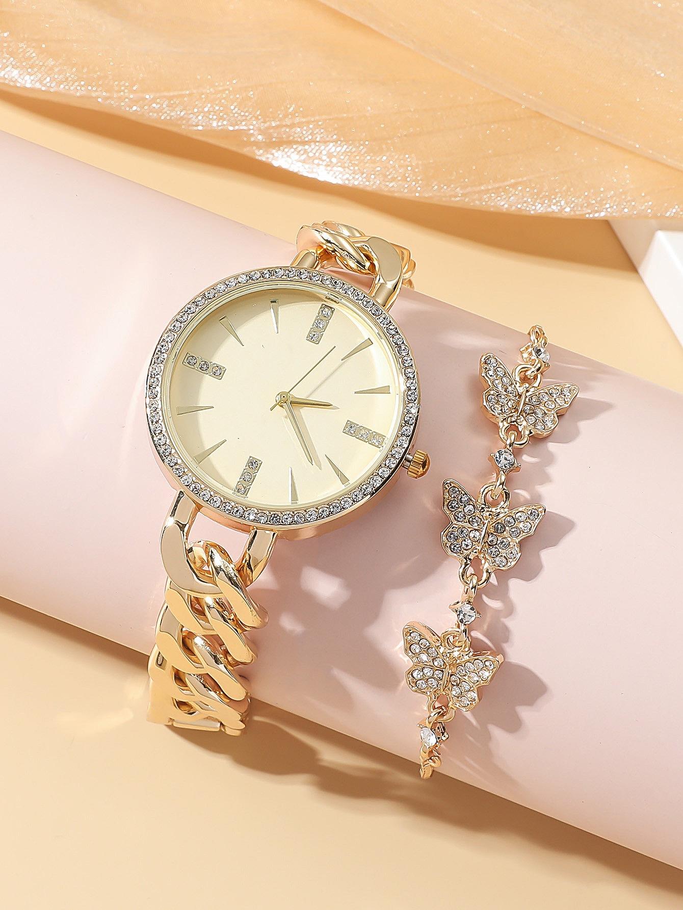 Women's Wrist Watch Simple Thin Strap Bracelet Watch 4