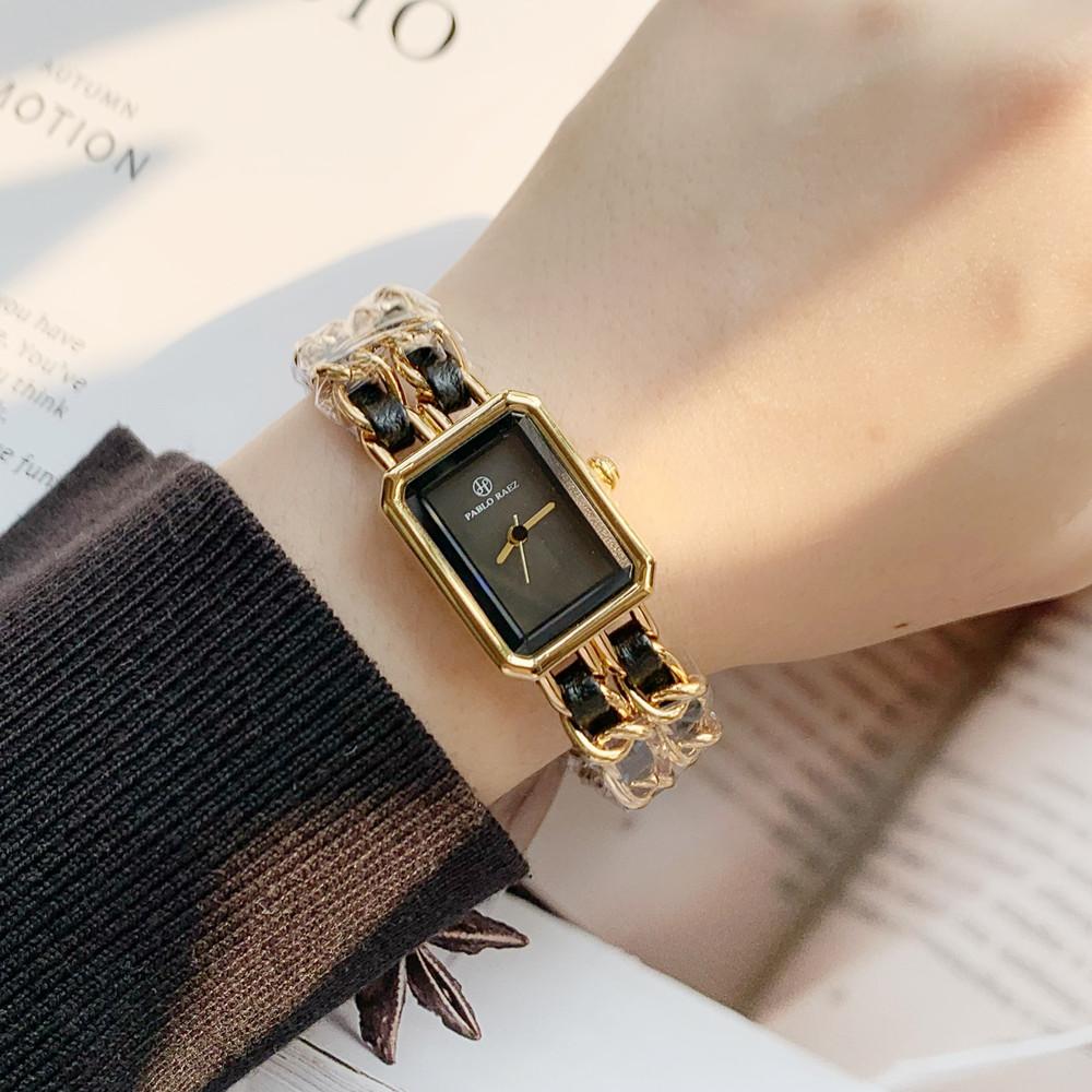 Square Dial Simple Temperament Women's Wrist Watch 1