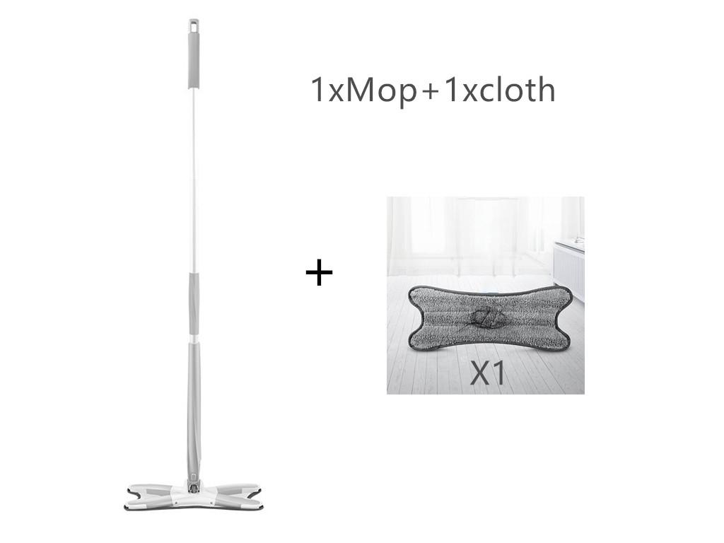 Flat Mop Bucket Type X Free Hand Wash Household 6