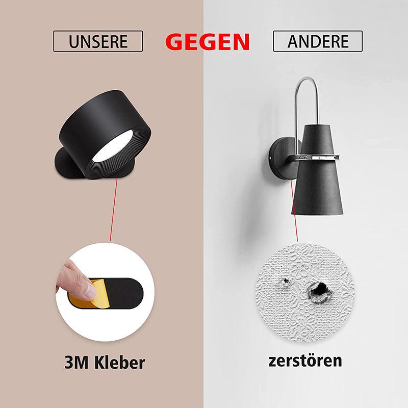 USB Rechargeable Wall Lamp LED 4