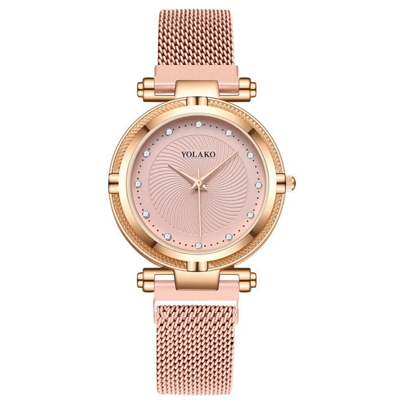 Fashion Diamond Women's Lazy Magnet Wrist Watch 13