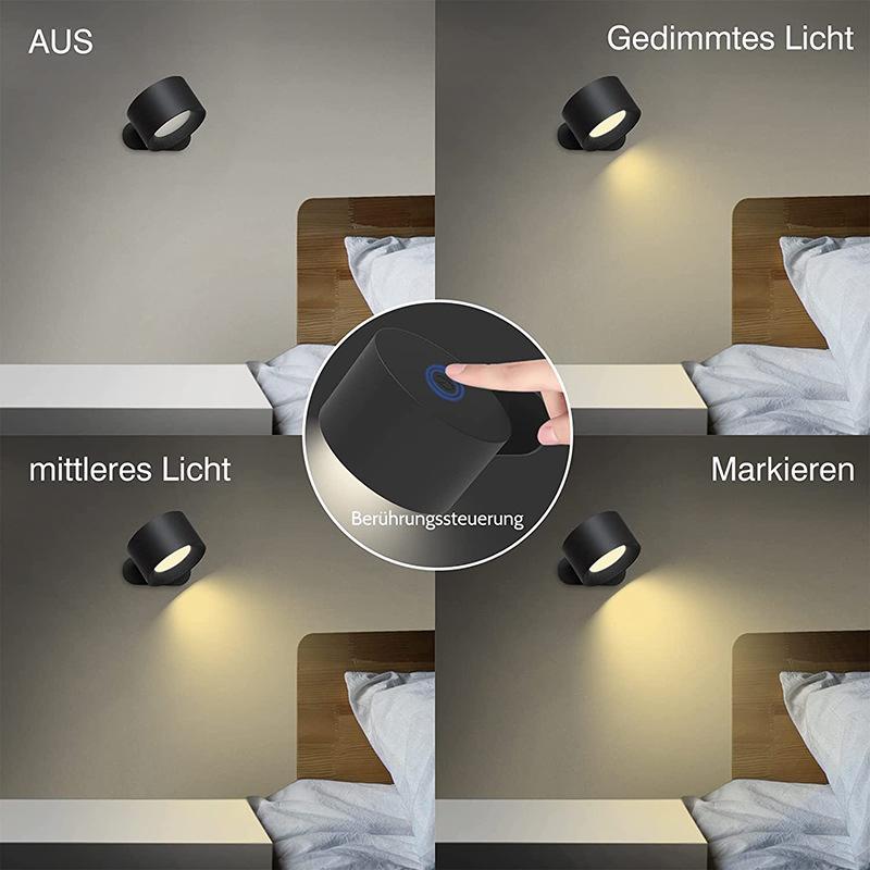 USB Rechargeable Wall Lamp LED 5