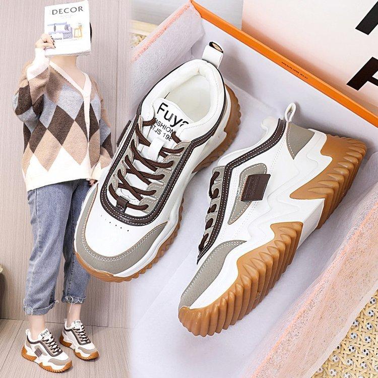 New Style Womens Sport Shoes Contrast-color Laces 1