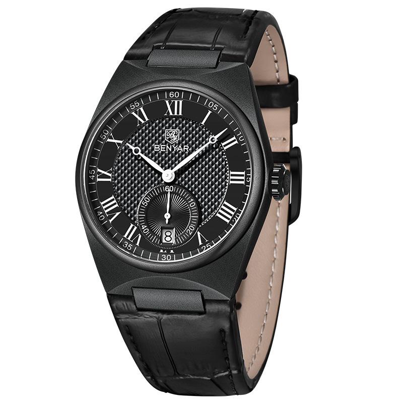 Men's Quartz Watch Fashion Business Simplicity Waterproof Tide Wrist Watch Calendar Watch Men 13