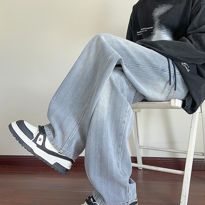 Men's Fashionable Plus-Size Loose Casual Trousers 7