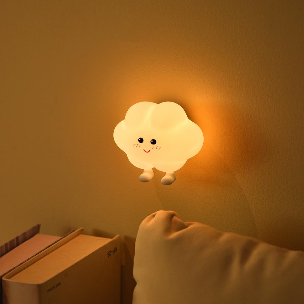 Moon XINGX Cloud Silicone Light Bedroom Cute Pat Magnetic Suction Bedside Lamp Charging 1