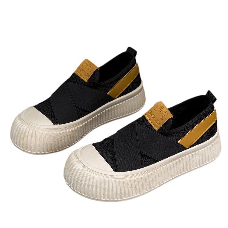 Springautumn Breathable Mesh Cookie Canvas Shoes 5