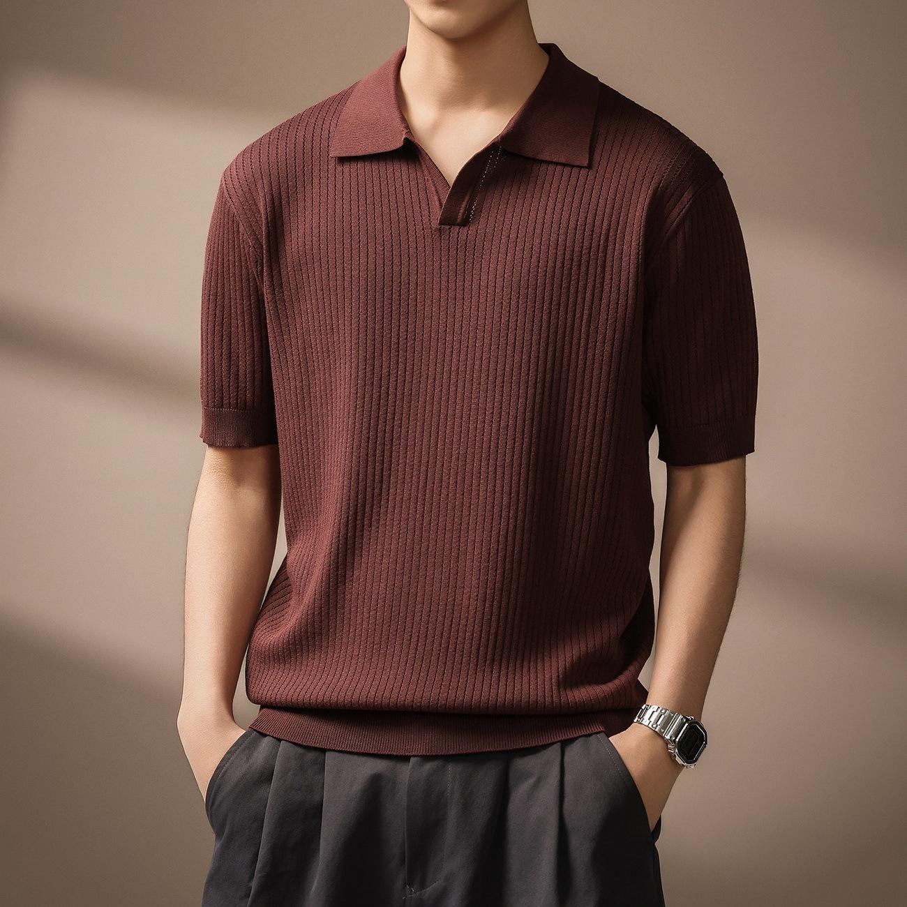 American Old Money Style Polo Shirt 1