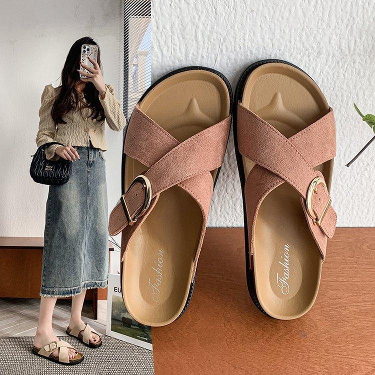 Mori-style Gentle Thick-soled Sandals For Women 2