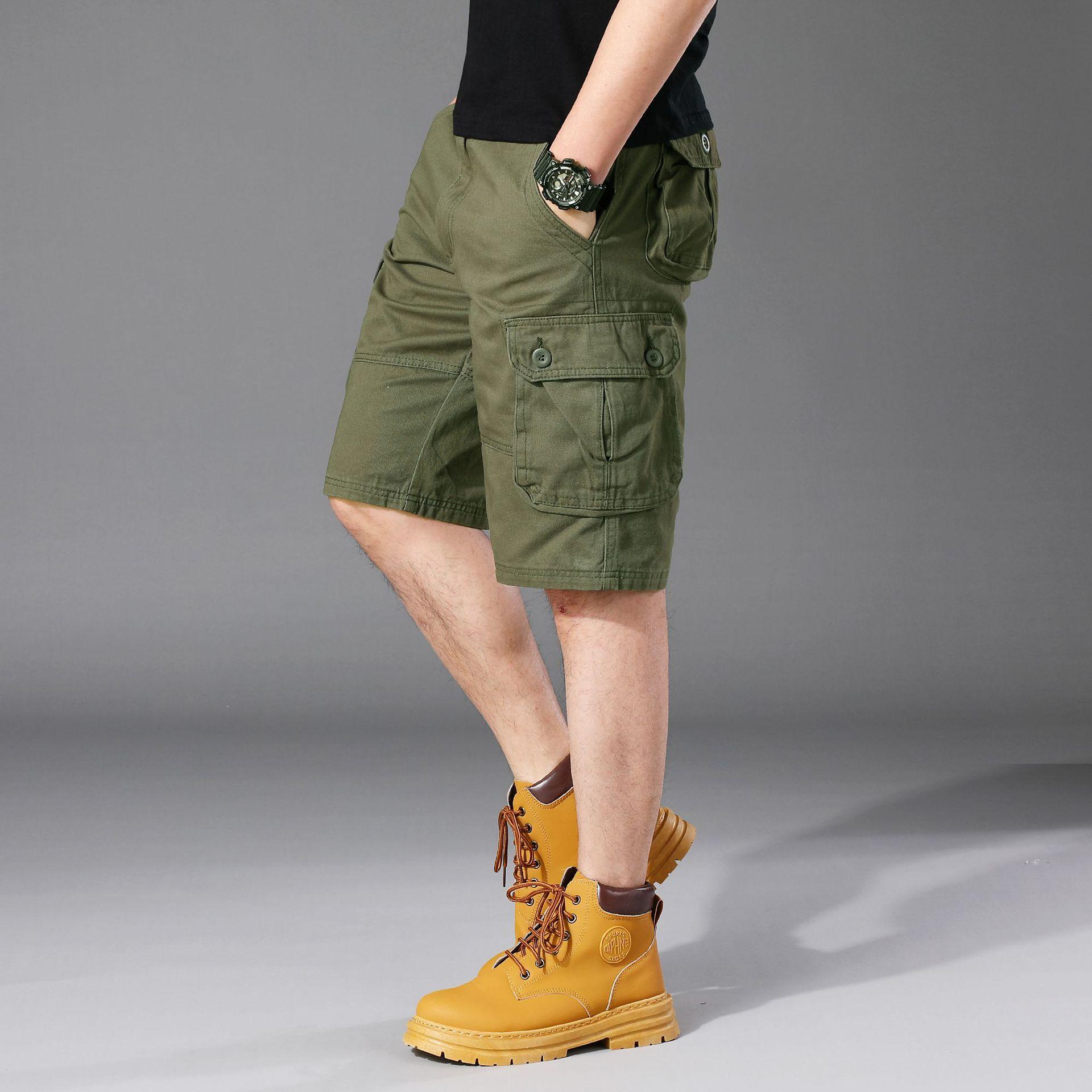 Mens Plus-size Casual Straight-leg Pants 9