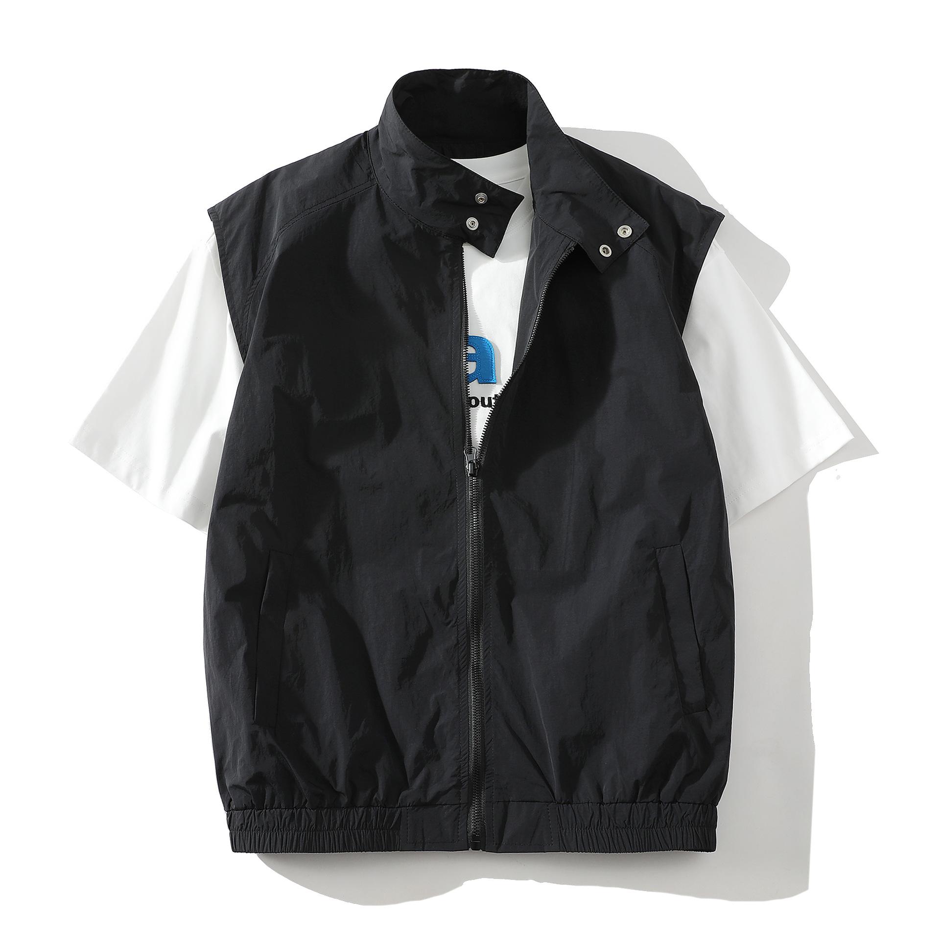 Simple Versatile Sun-protective Hooded Vest 4