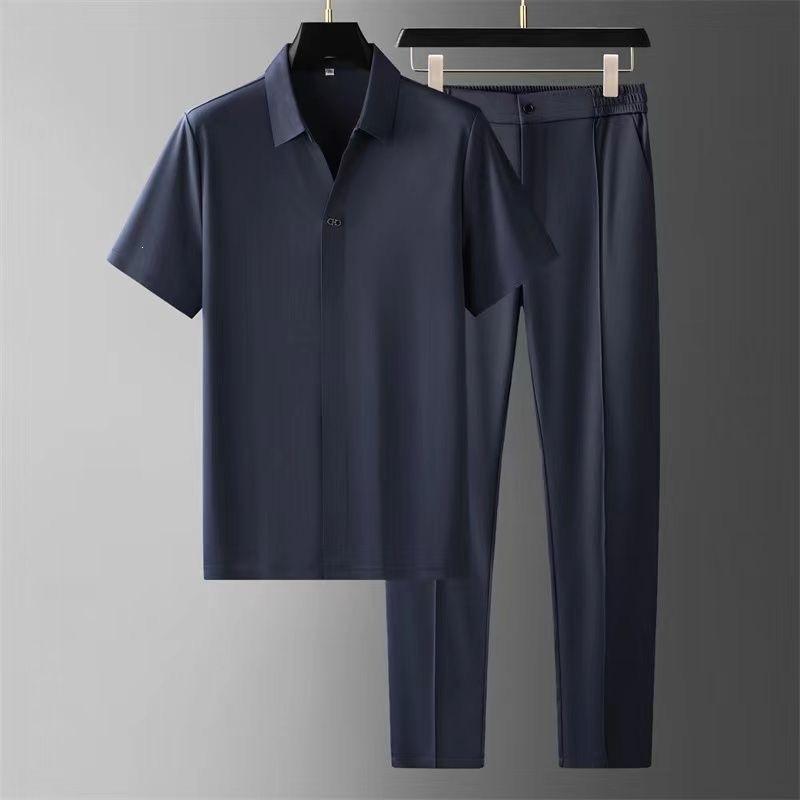 Mens Business-Casual Sports Two-Piece Set 14