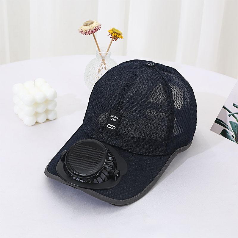 Solar Charging Fan Hat - Breathable Mesh UV Protection Baseball Cap For Men Women Summer Outdoor Sun Hat 8