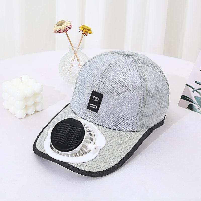 Solar Charging Fan Hat - Breathable Mesh UV Protection Baseball Cap For Men Women Summer Outdoor Sun Hat 7