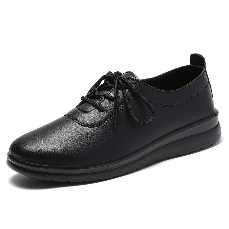 Black Soft Soled Commuter Shoes For Women 2