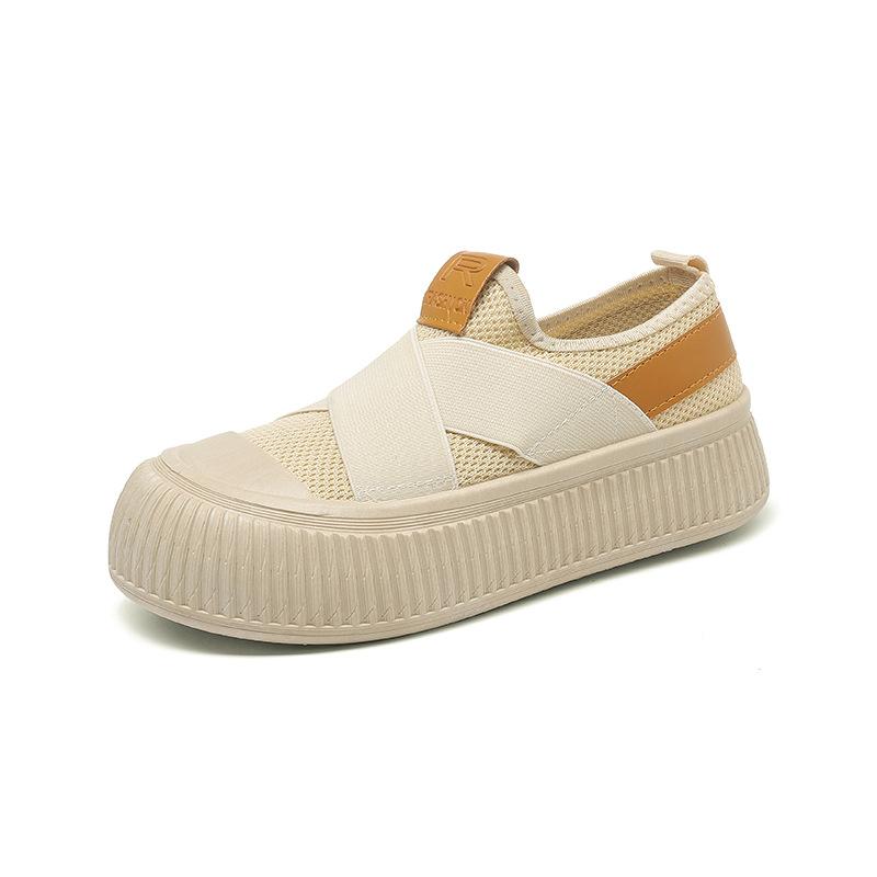Springautumn Breathable Mesh Cookie Canvas Shoes 7