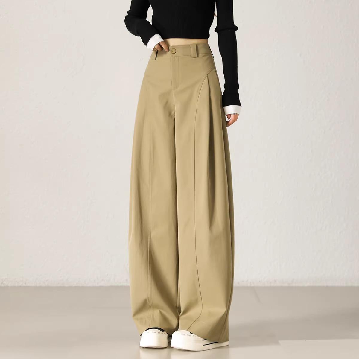 Women's New Loose Slimming Casual Wide-Leg Pants 8