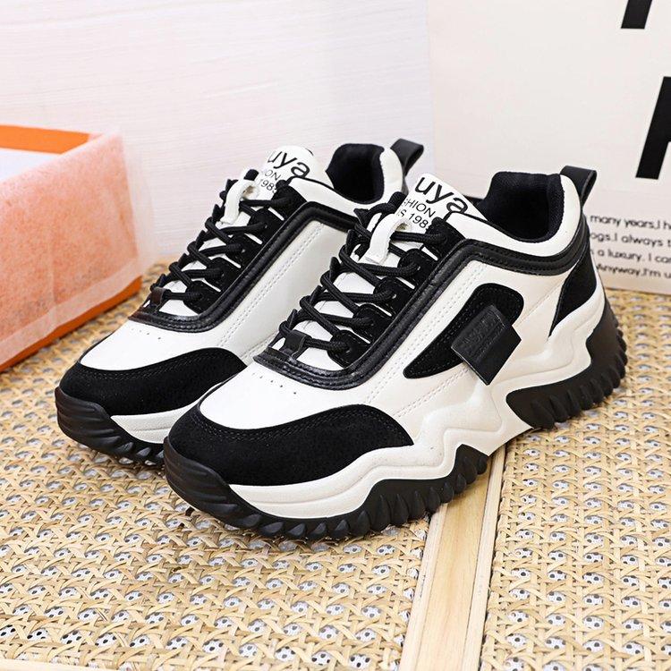 New Style Womens Sport Shoes Contrast-color Laces 2
