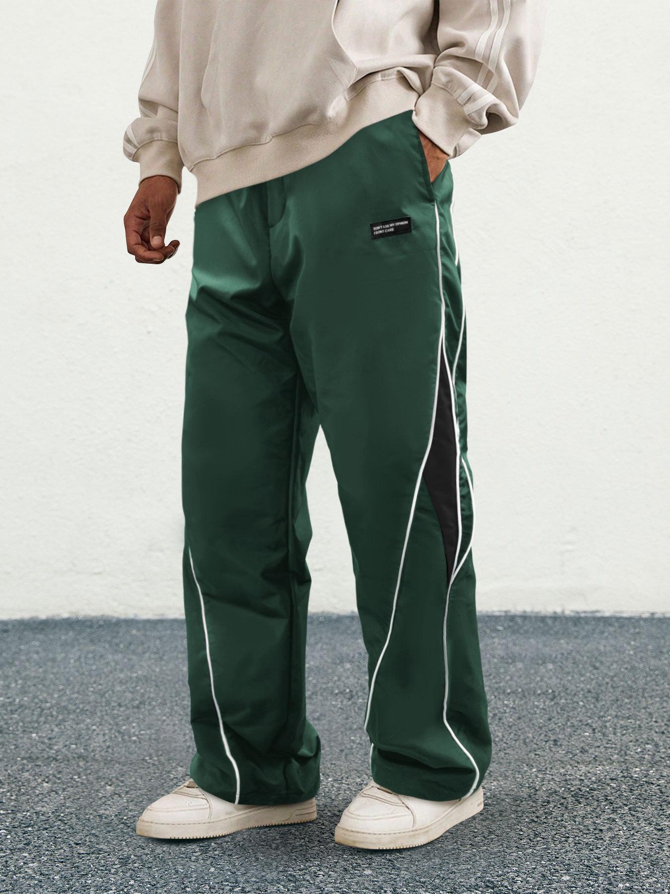 Mens Relaxed-fit Straight-leg Athletic Pants 13