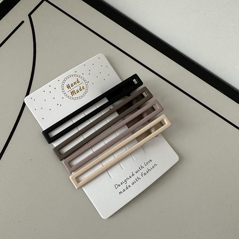 Coffee Color Series Barrettes Combination Retro Temperament 10