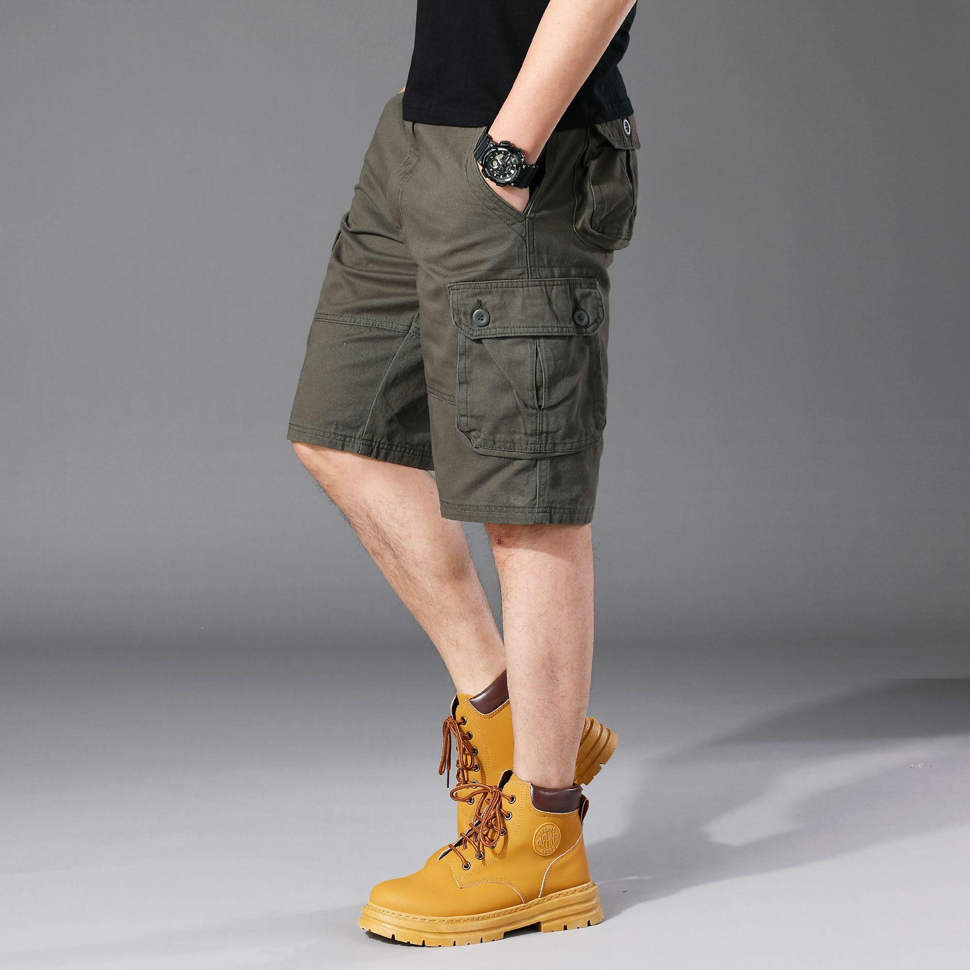 Mens Plus-size Casual Straight-leg Pants 7