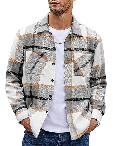 Button Up Casual Retro AutumnWinter Mens Shirt 27