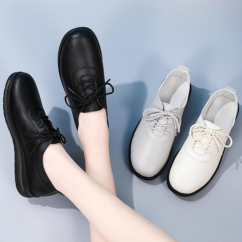 Black Soft Soled Commuter Shoes For Women 1