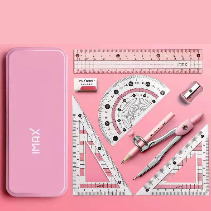 Compasses Set Student Triangular Plate 15
