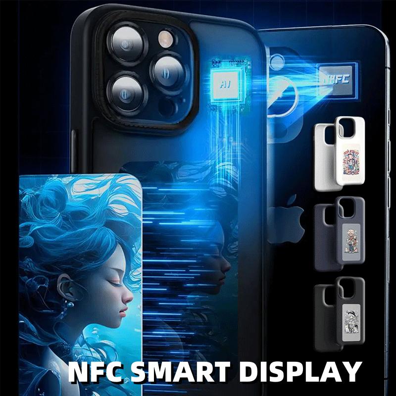 E-ink Screen Phone Case Unlimited Screen Projection Personalized Phone Cover Battery Free New Designer Luxury Phone Case 4