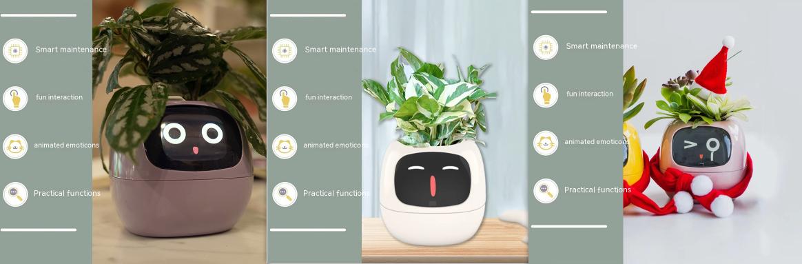 Smart Planter Endless Fun Over 49 Rich Expressions 7 Smart Sensors And AI Chips Make Raising Plants Easy And Fun 55