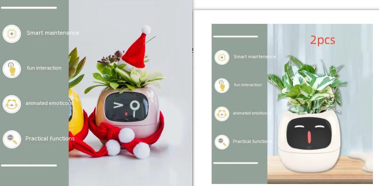 Smart Planter Endless Fun Over 49 Rich Expressions 7 Smart Sensors And AI Chips Make Raising Plants Easy And Fun 41