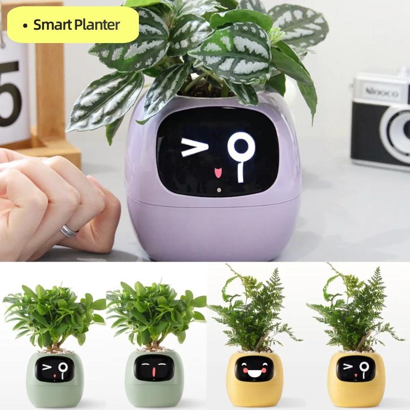 Smart Planter Endless Fun Over 49 Rich Expressions 7 Smart Sensors And AI Chips Make Raising Plants Easy And Fun 1