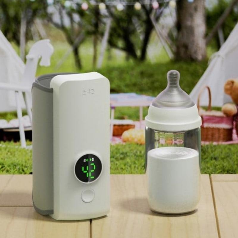 Portable Wireless Rechargeable Baby Bottle Warmer USB Charging And Heating Bag Portable Constant Temperature Milk Warmer Universal Bottle Insulation Sleeve 3