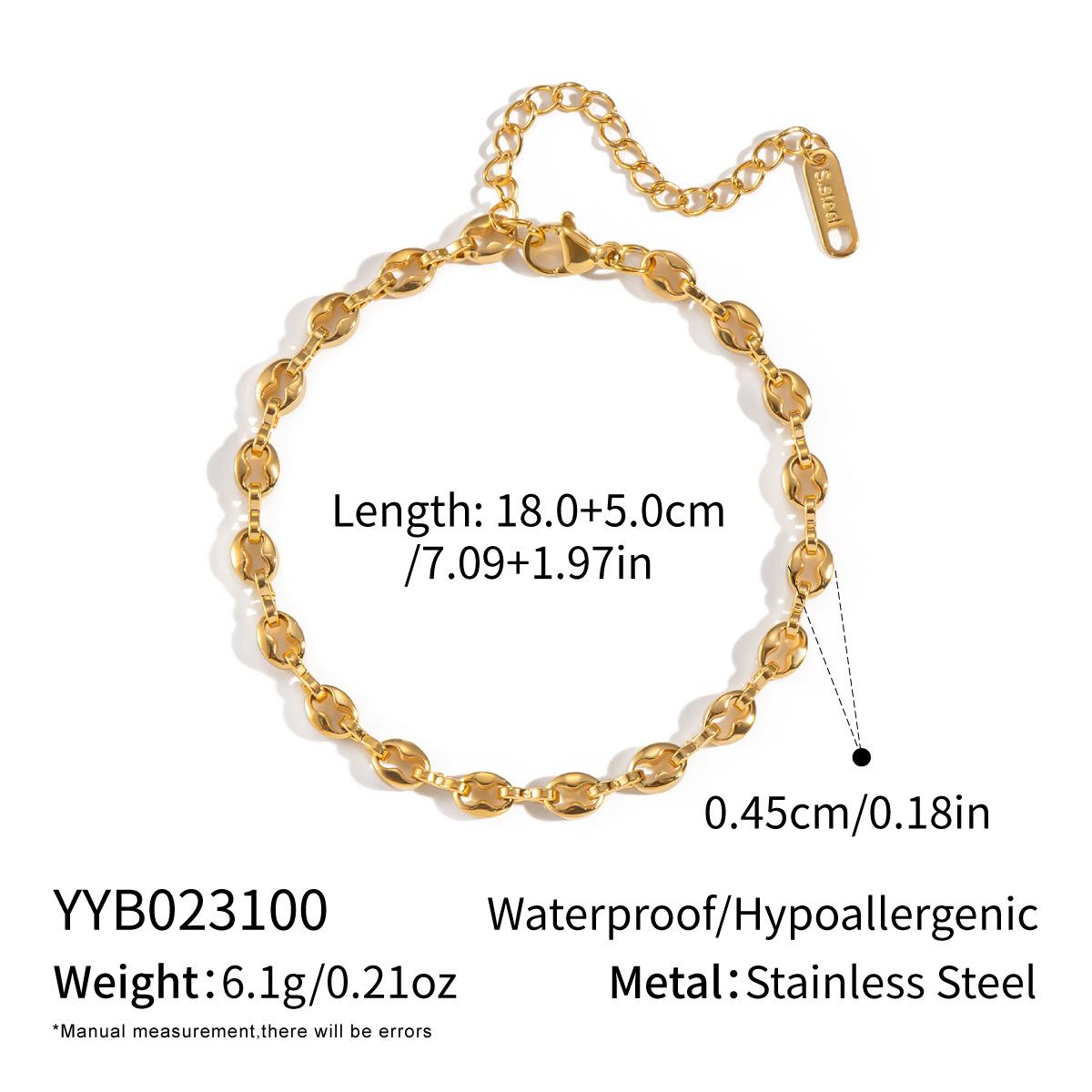 Stainless Steel Ornament Bracelet Female 31