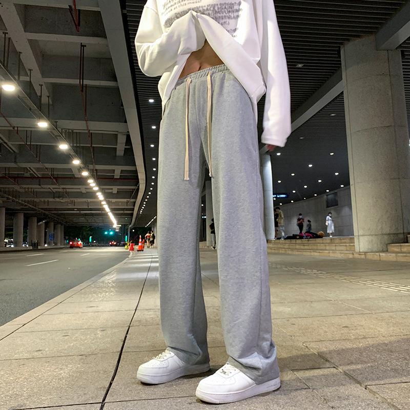 Autumn New Sweatpants Mens Wide-leg Casual Trousers For Teens